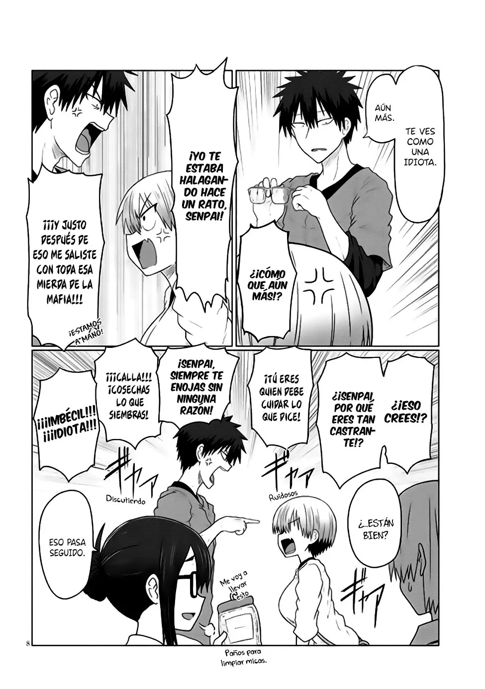 Uzaki-chan Wa Asobitai! capítulo 12 página 9