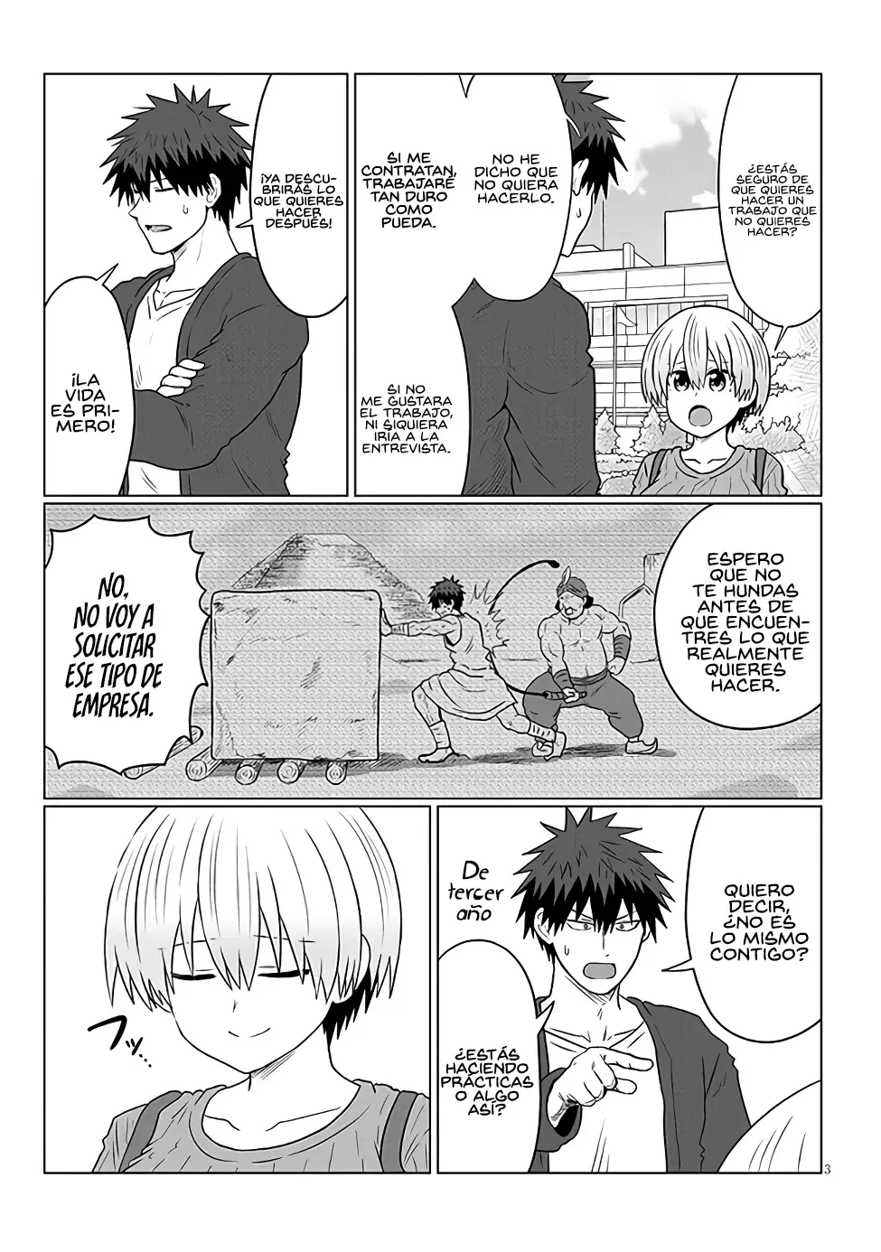 Uzaki-chan Wa Asobitai! capítulo 120 página 5