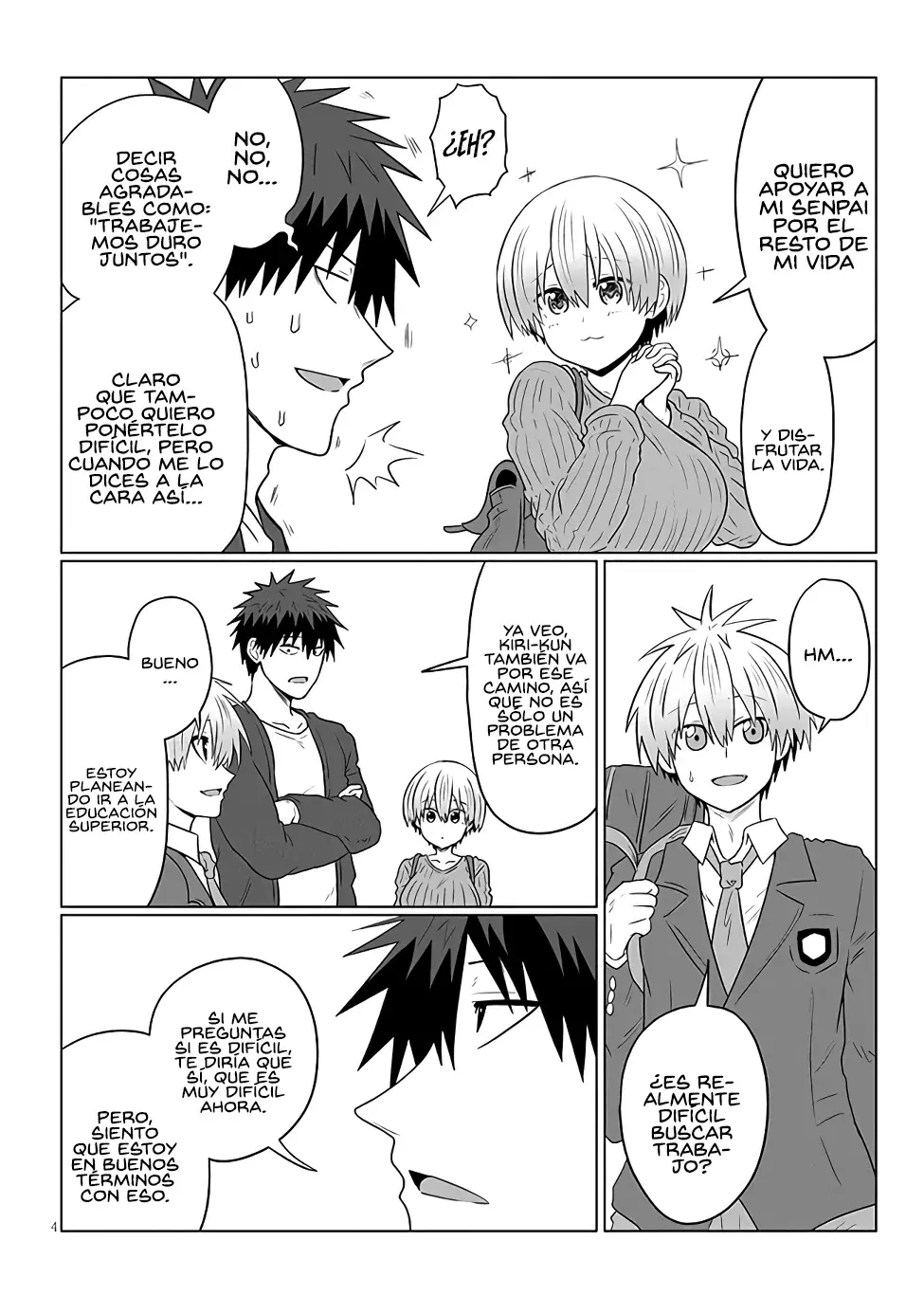 Uzaki-chan Wa Asobitai! capítulo 120 página 6