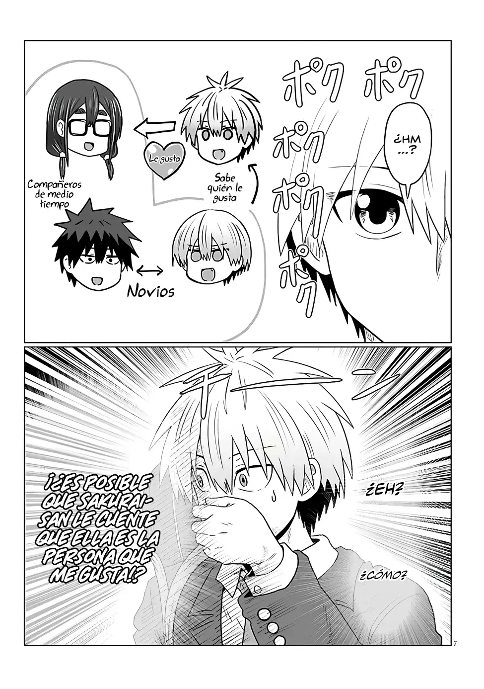 Uzaki-chan Wa Asobitai! capítulo 120 página 9