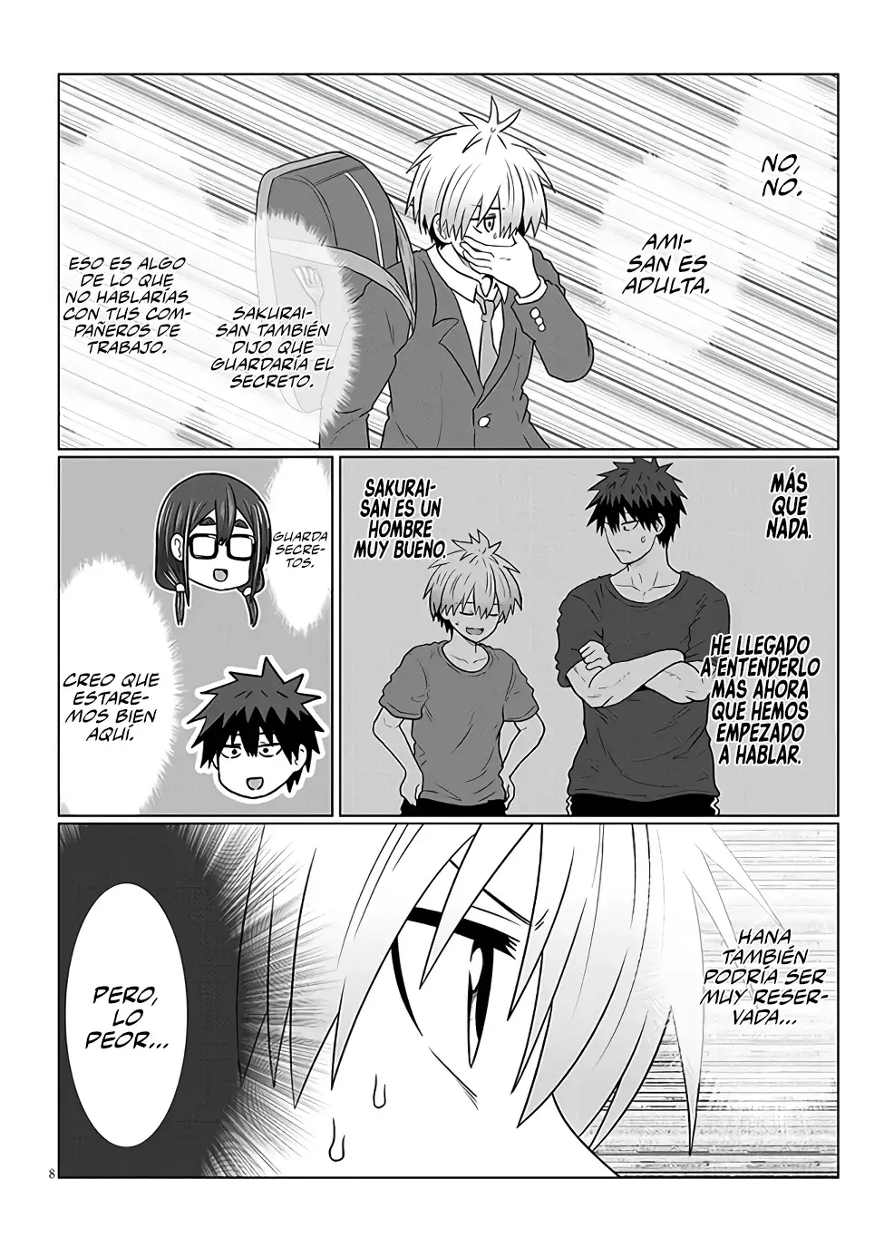 Uzaki-chan Wa Asobitai! capítulo 120 página 10