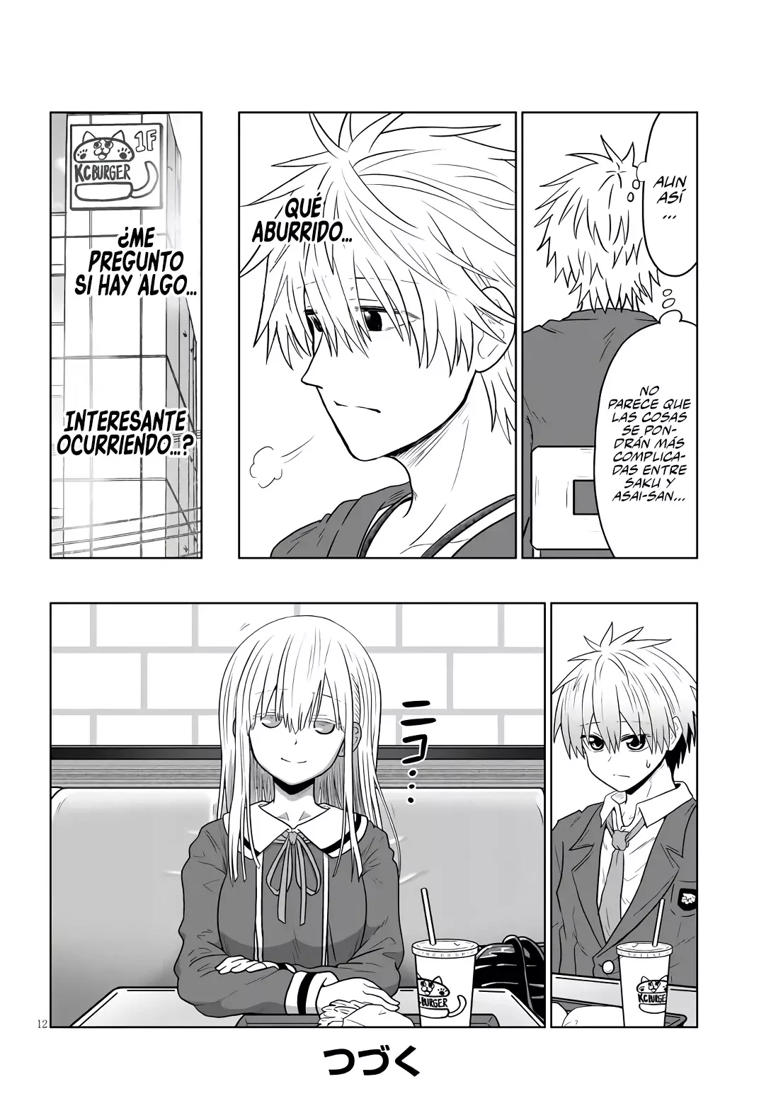 Uzaki-chan Wa Asobitai! capítulo 121 página 14