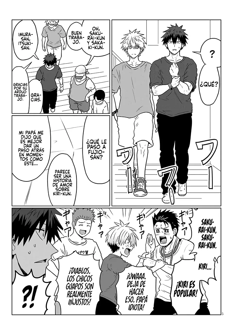 Uzaki-chan Wa Asobitai! capítulo 123 página 7