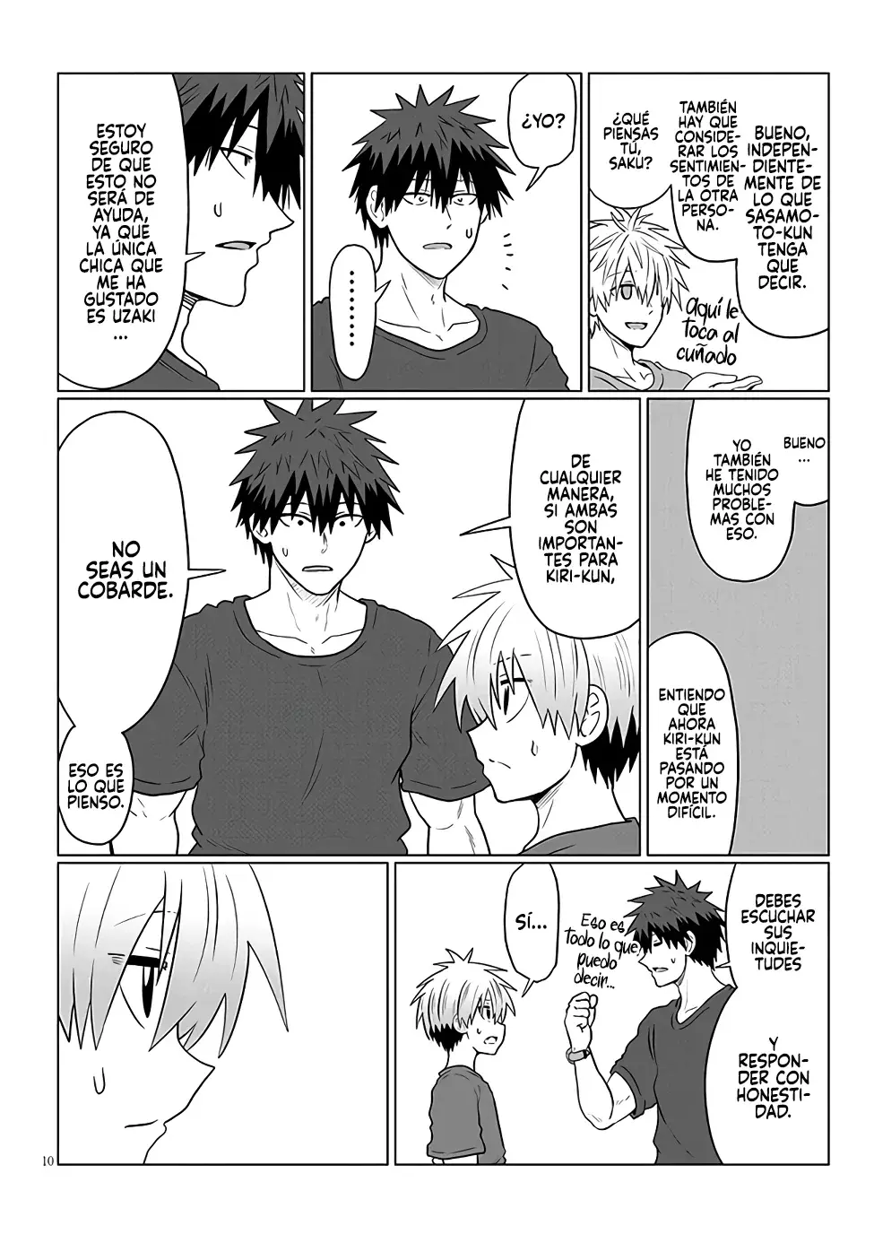 Uzaki-chan Wa Asobitai! capítulo 123 página 12