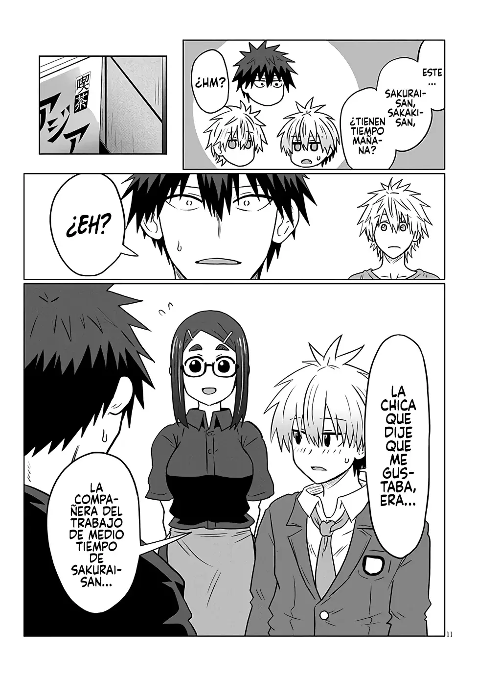 Uzaki-chan Wa Asobitai! capítulo 123 página 13