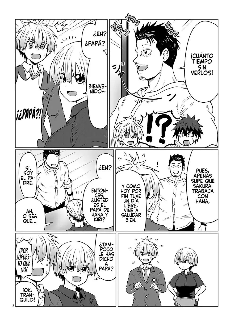 Uzaki-chan Wa Asobitai! capítulo 124 página 10