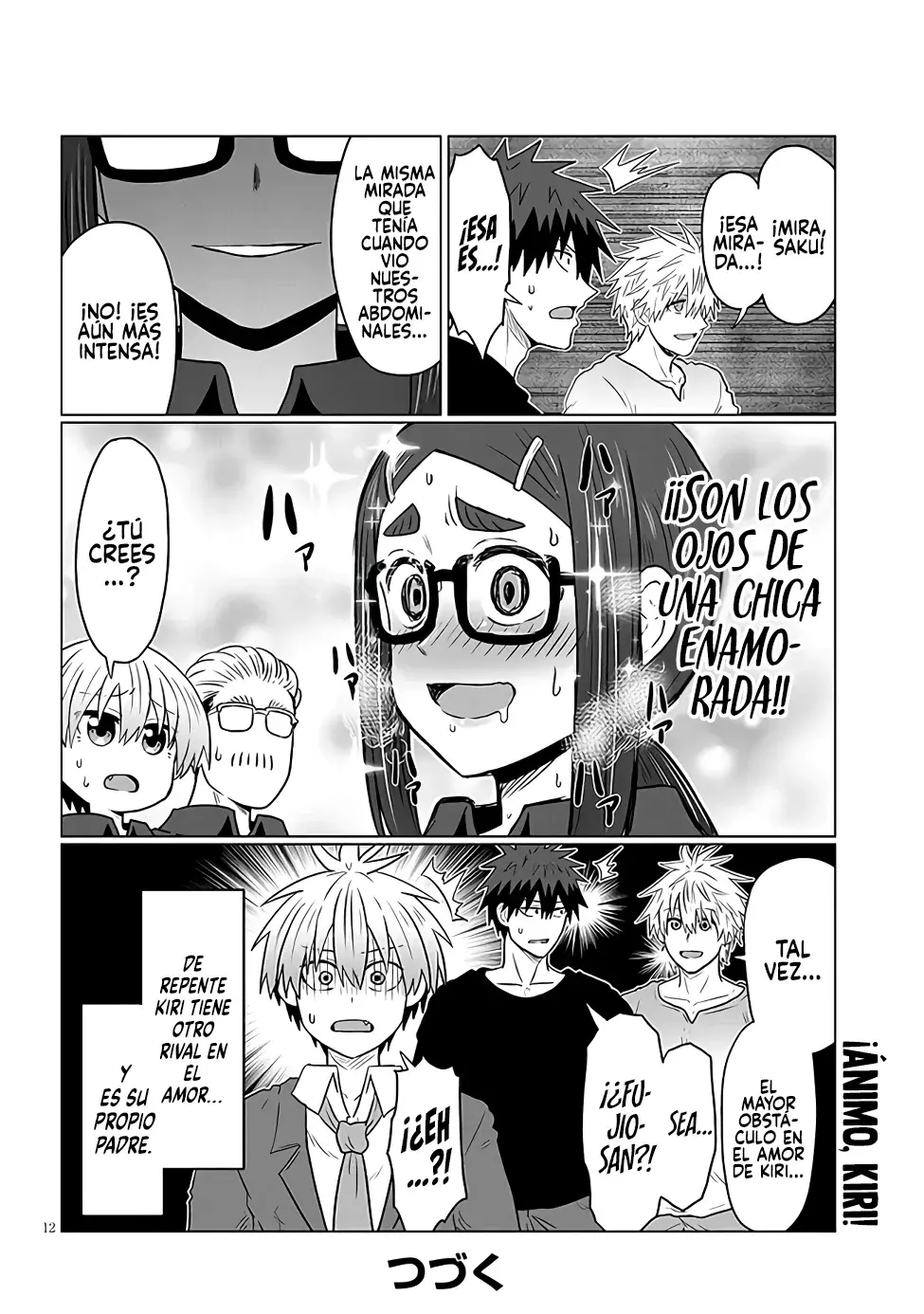 Uzaki-chan Wa Asobitai! capítulo 124 página 14