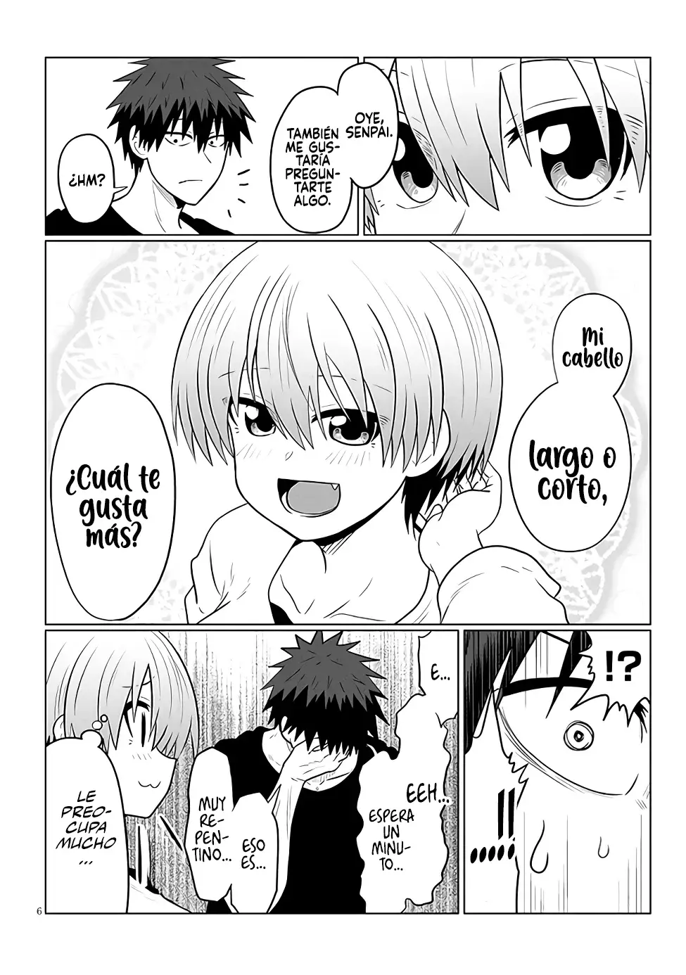 Uzaki-chan Wa Asobitai! capítulo 125 página 8