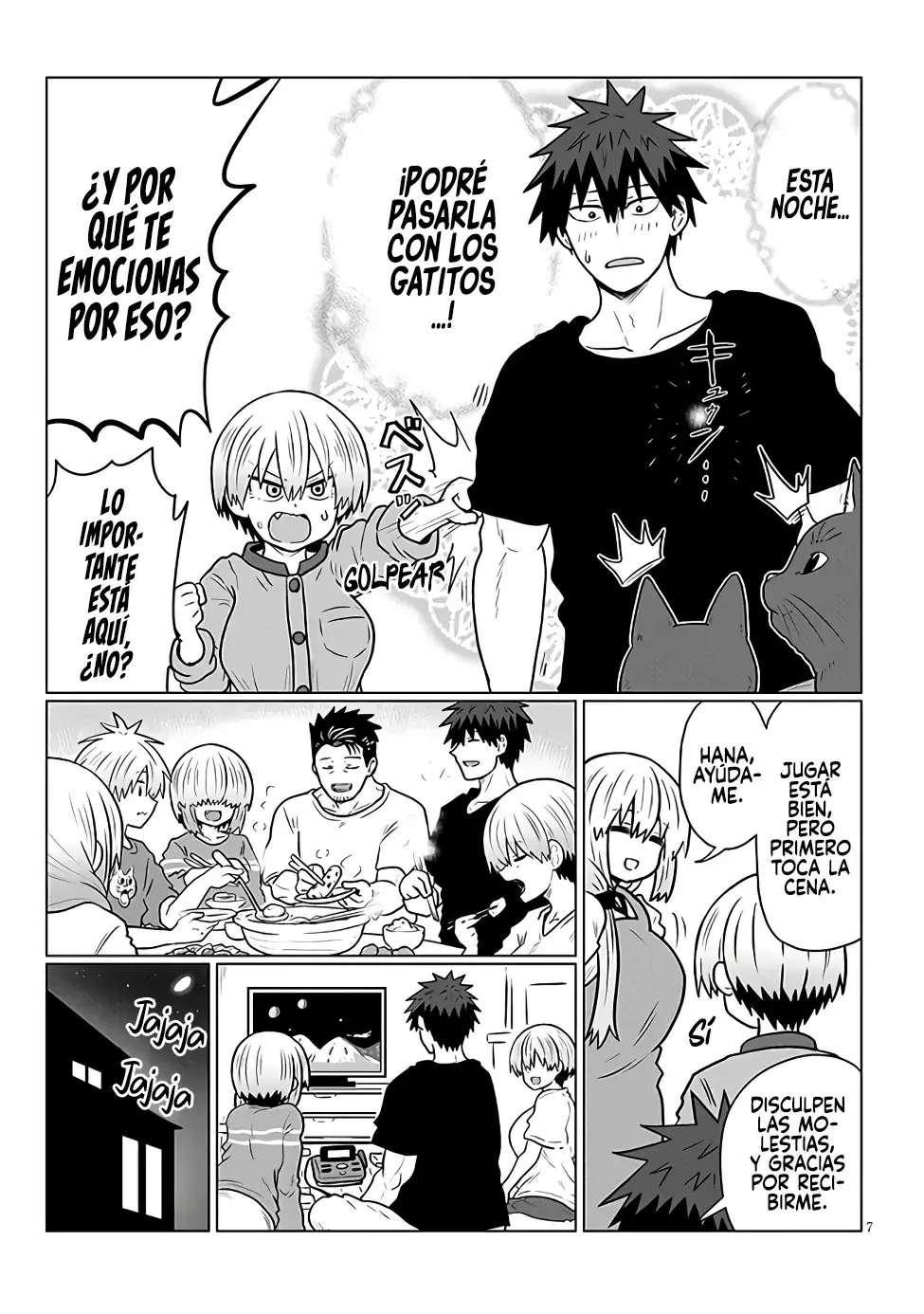 Uzaki-chan Wa Asobitai! capítulo 126 página 9