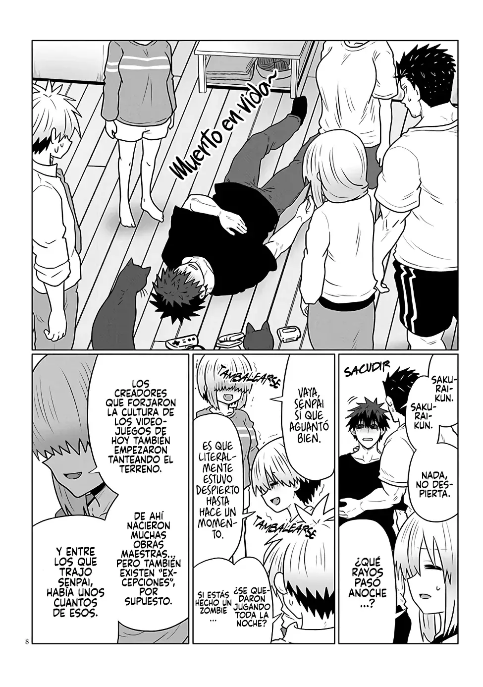 Uzaki-chan Wa Asobitai! capítulo 126 página 10