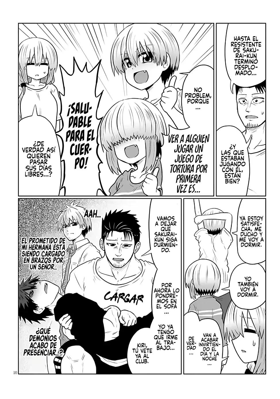 Uzaki-chan Wa Asobitai! capítulo 126 página 12