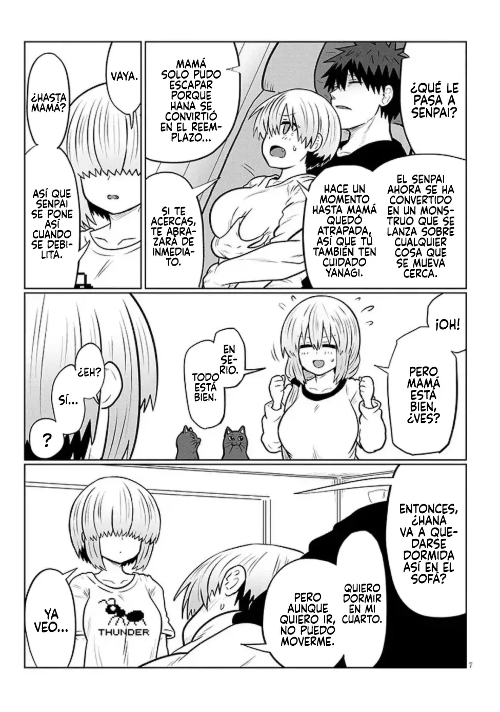 Uzaki-chan Wa Asobitai! capítulo 127 página 9