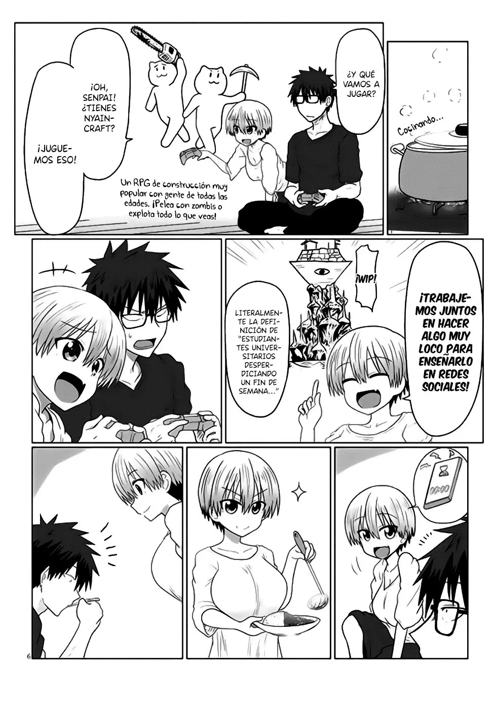 Uzaki-chan Wa Asobitai! capítulo 13 página 7