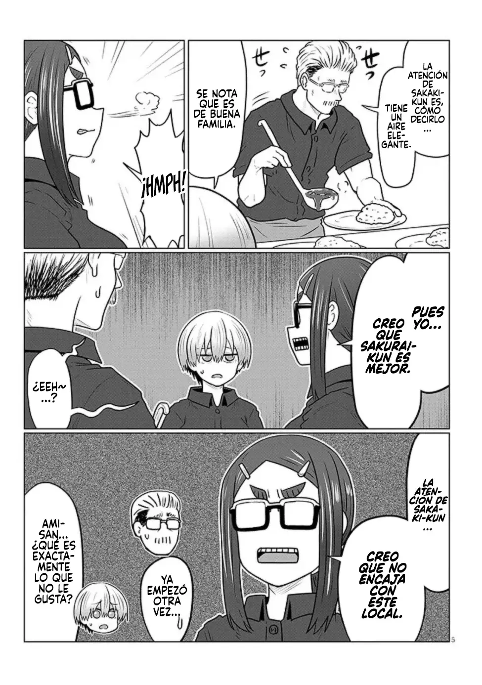 Uzaki-chan Wa Asobitai! capítulo 130 página 9