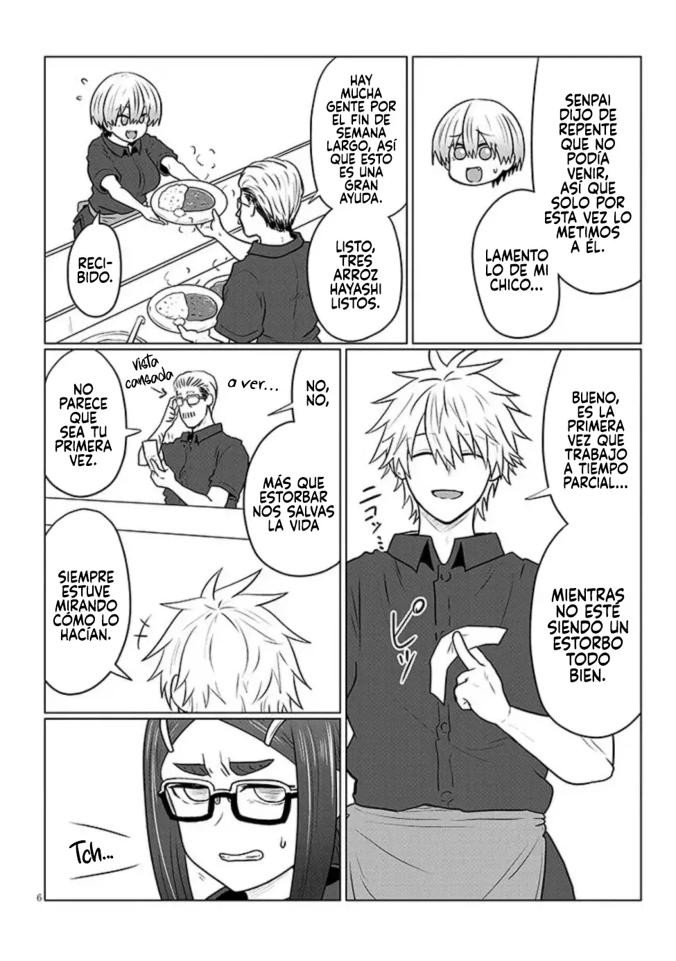 Uzaki-chan Wa Asobitai! capítulo 130 página 10