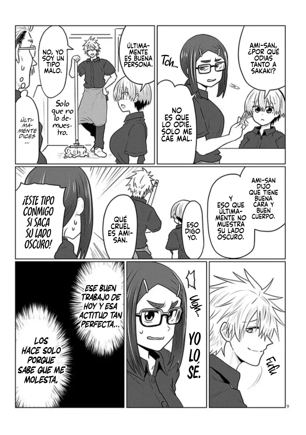Uzaki-chan Wa Asobitai! capítulo 130 página 13