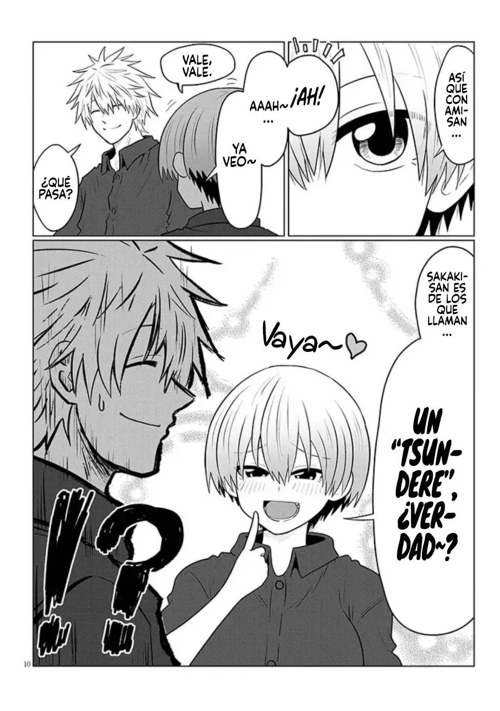 Uzaki-chan Wa Asobitai! capítulo 130 página 14