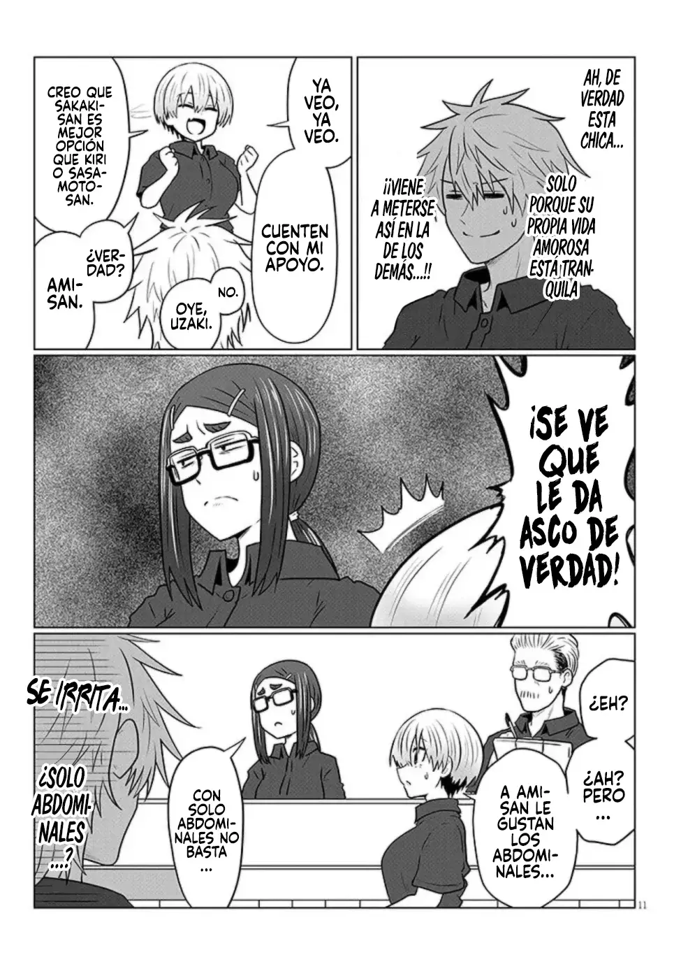 Uzaki-chan Wa Asobitai! capítulo 130 página 15