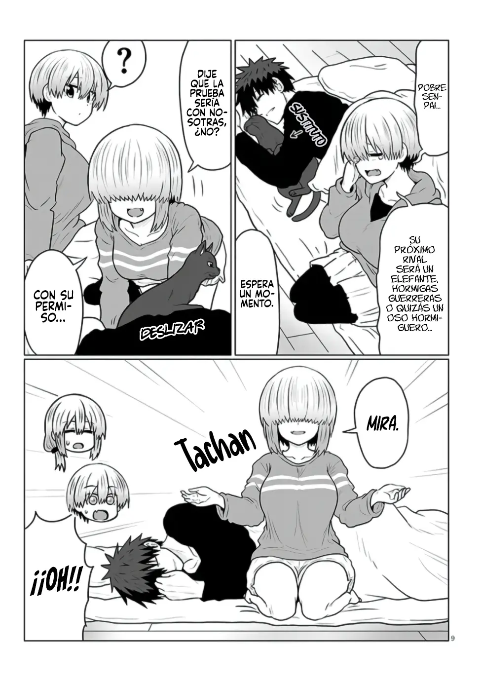 Uzaki-chan Wa Asobitai! capítulo 133 página 9
