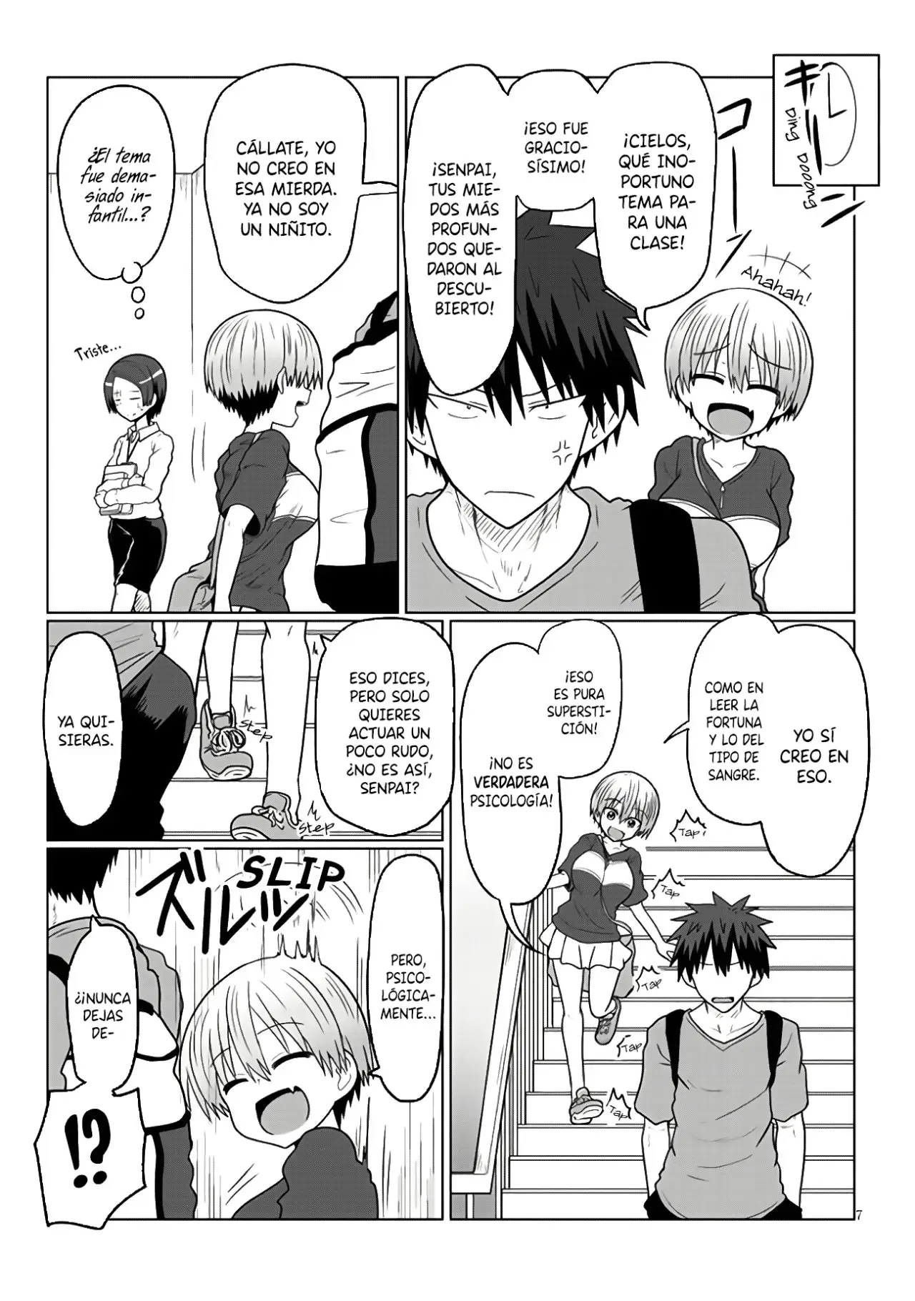 Uzaki-chan Wa Asobitai! capítulo 14 página 8