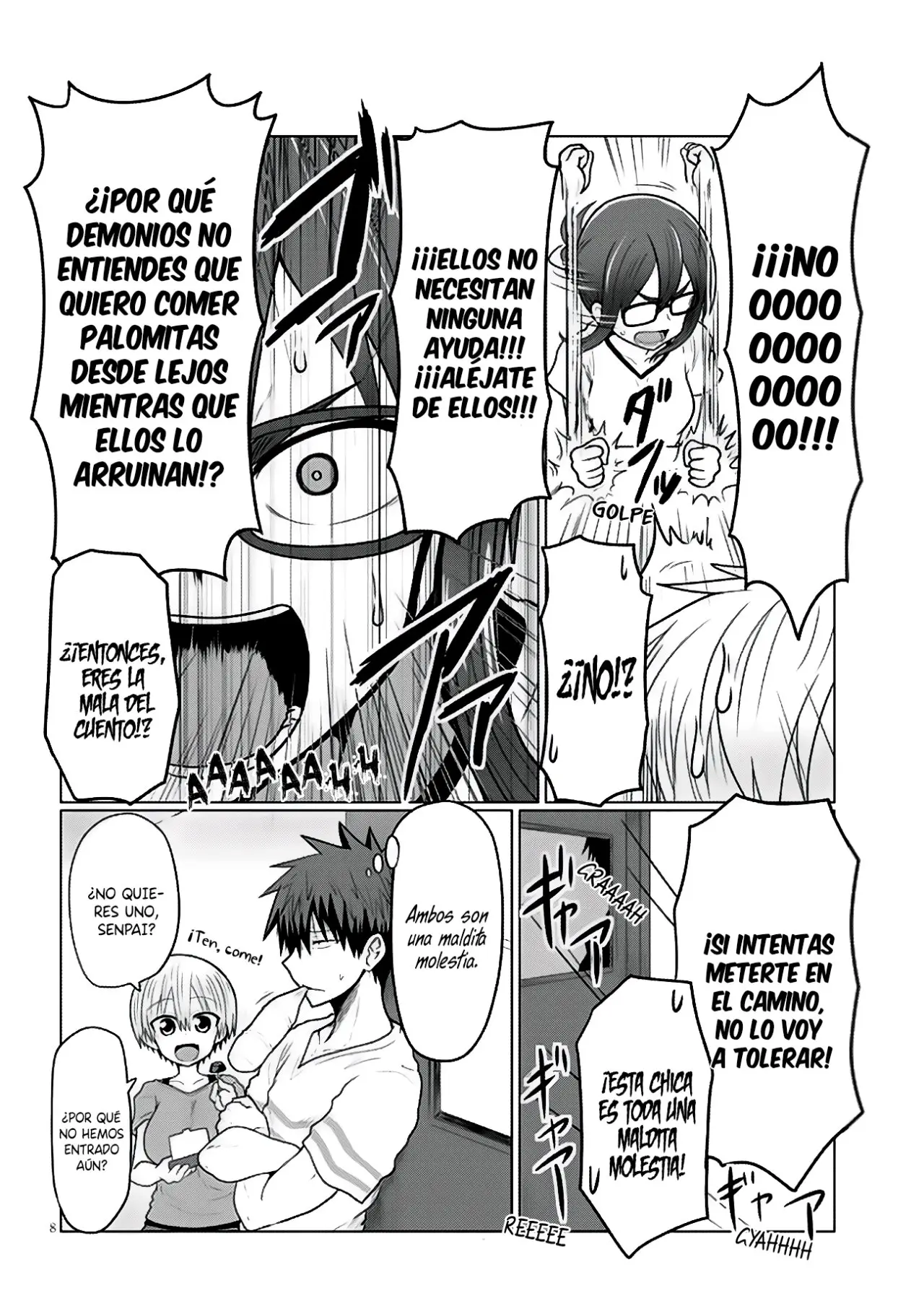 Uzaki-chan Wa Asobitai! capítulo 16 página 9