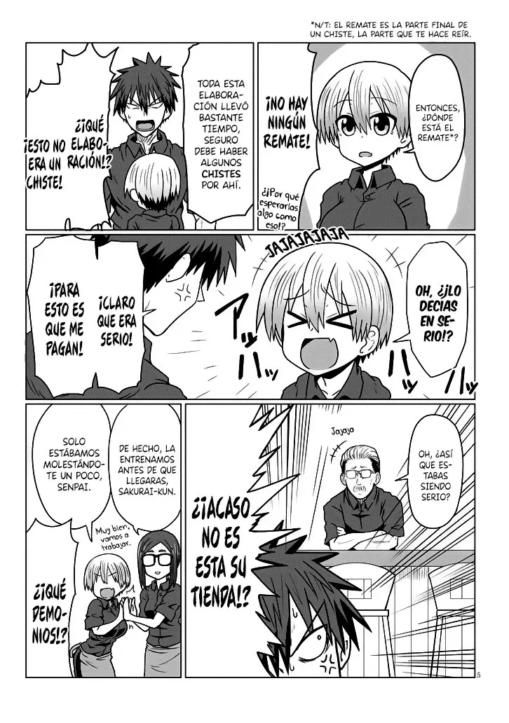 Uzaki-chan Wa Asobitai! capítulo 18 página 6