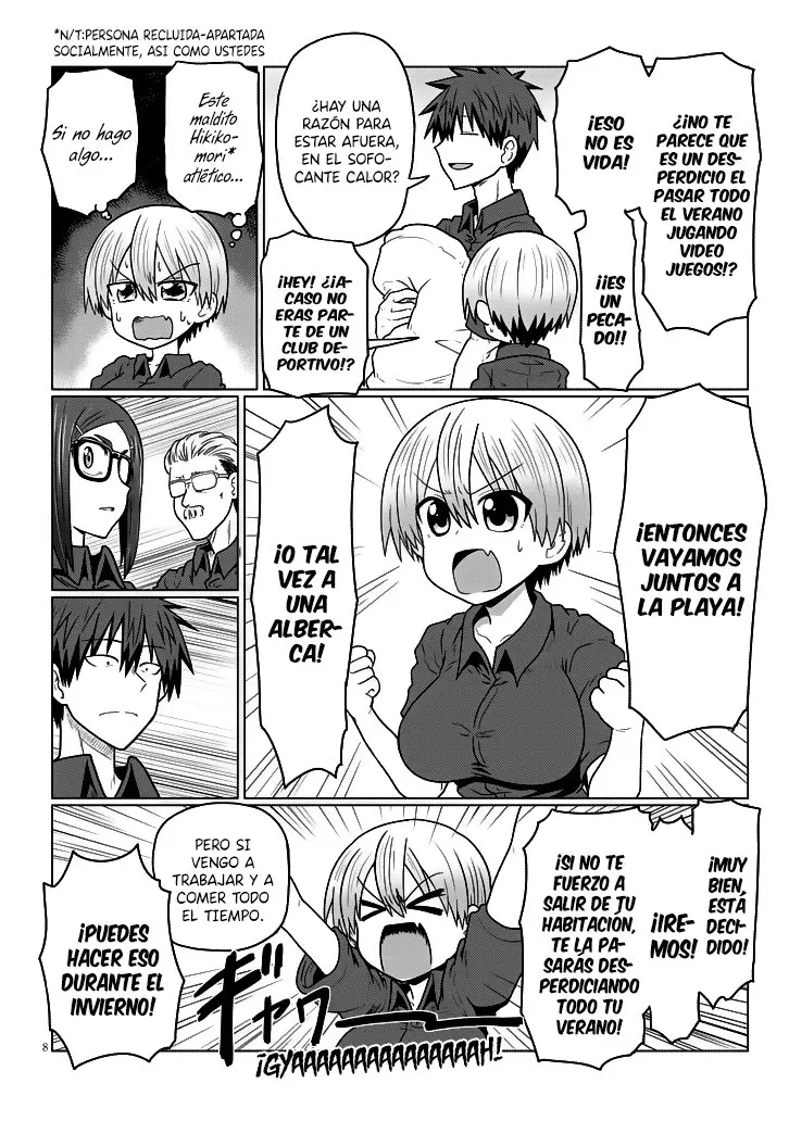 Uzaki-chan Wa Asobitai! capítulo 18 página 9