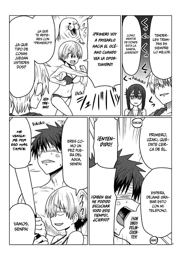 Uzaki-chan Wa Asobitai! capítulo 19 página 10