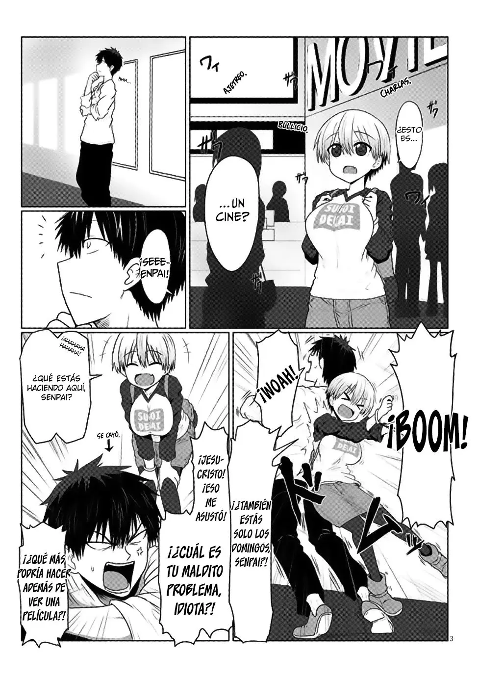 Uzaki-chan Wa Asobitai! capítulo 2 página 4