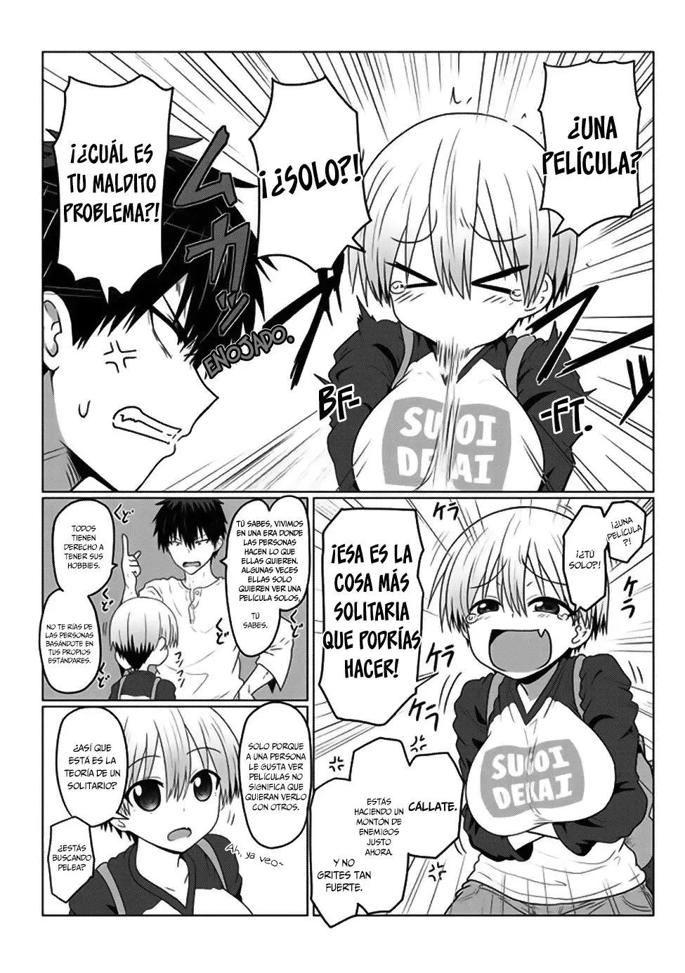 Uzaki-chan Wa Asobitai! capítulo 2 página 5