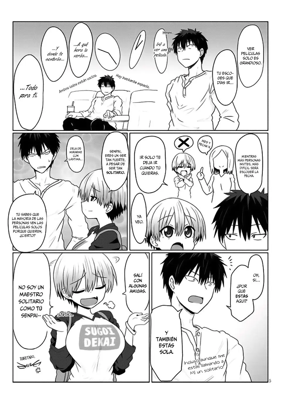 Uzaki-chan Wa Asobitai! capítulo 2 página 6