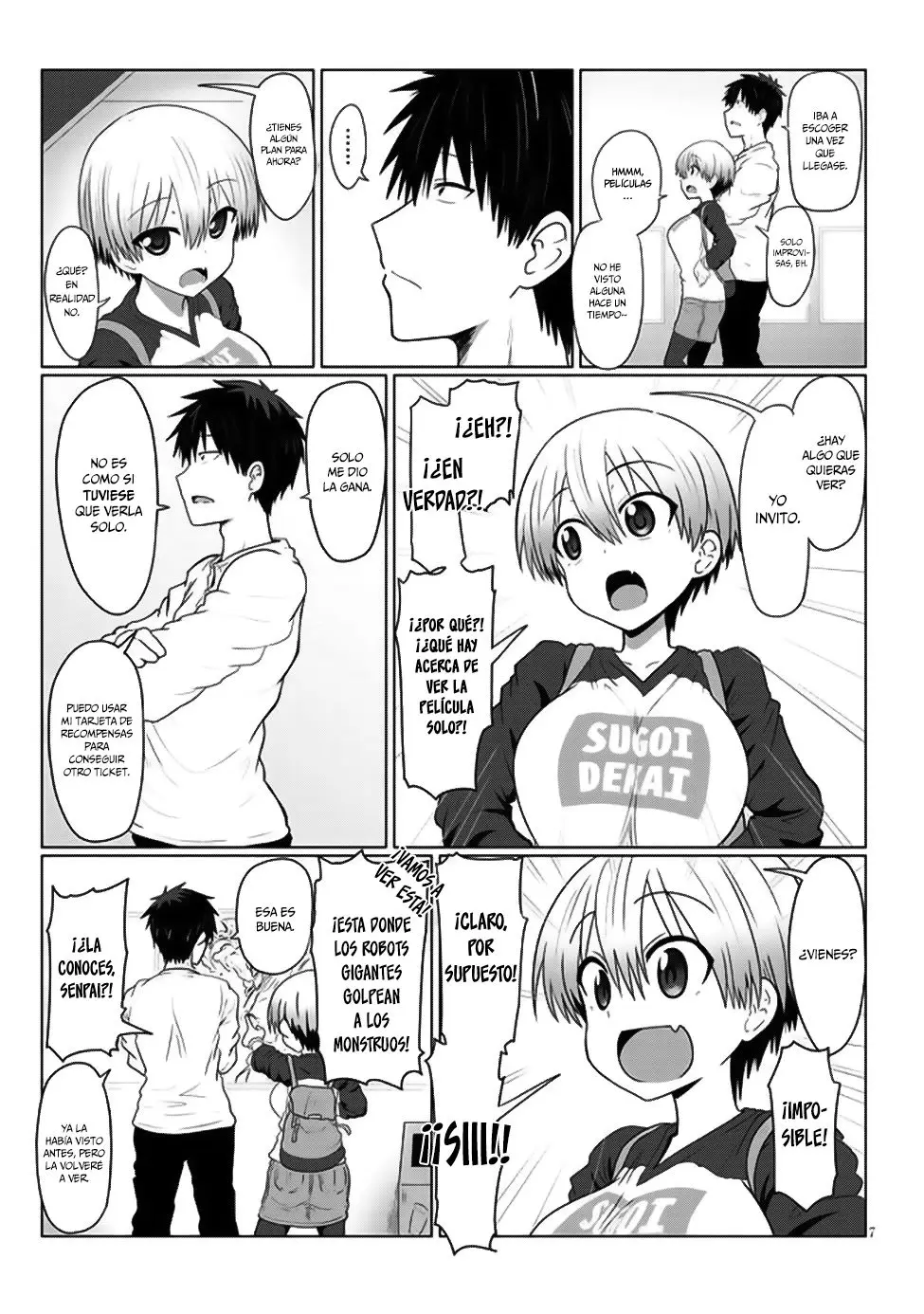 Uzaki-chan Wa Asobitai! capítulo 2 página 8