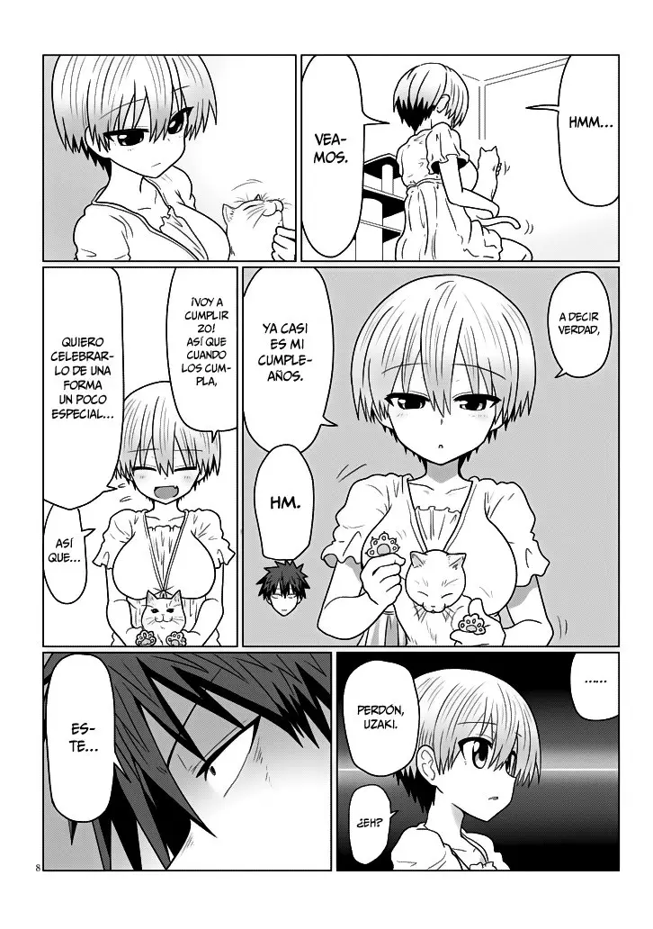 Uzaki-chan Wa Asobitai! capítulo 21 página 9