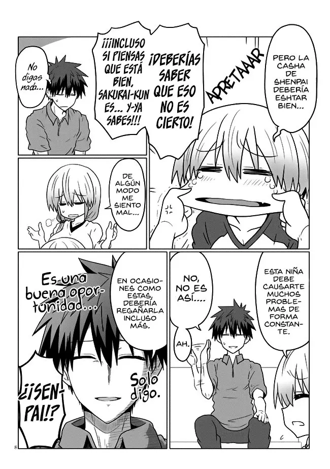 Uzaki-chan Wa Asobitai! capítulo 24 página 9