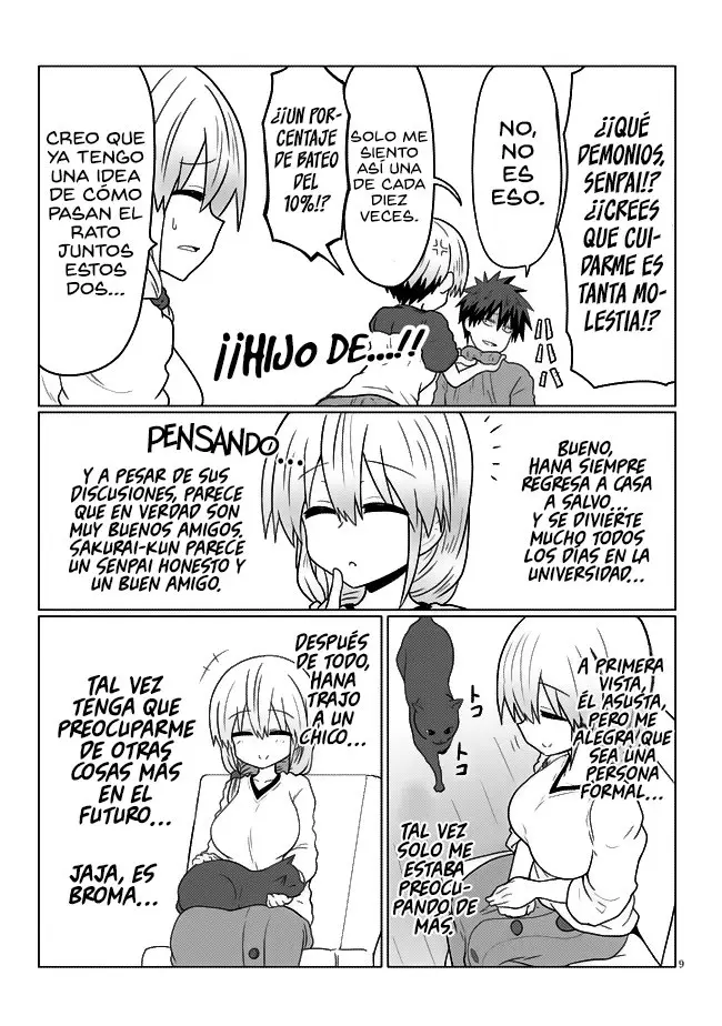 Uzaki-chan Wa Asobitai! capítulo 24 página 10