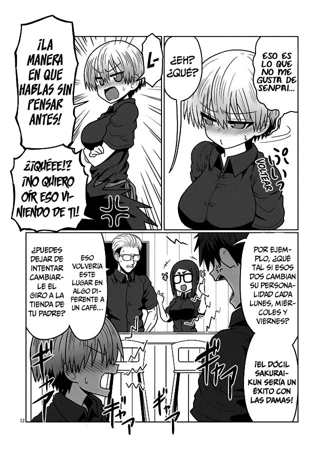 Uzaki-chan Wa Asobitai! capítulo 26 página 13