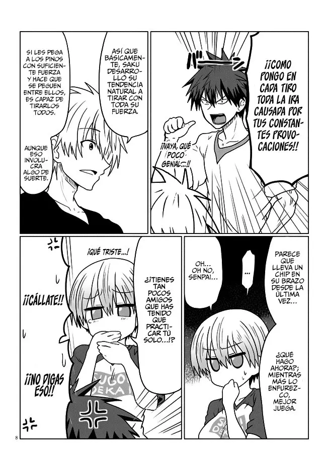 Uzaki-chan Wa Asobitai! capítulo 28 página 9