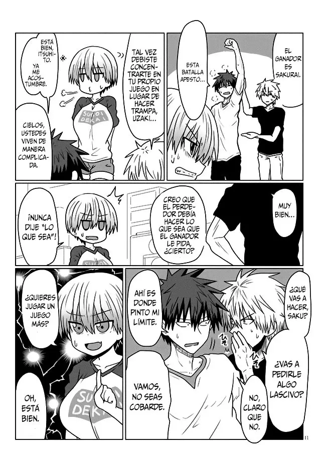 Uzaki-chan Wa Asobitai! capítulo 28 página 12