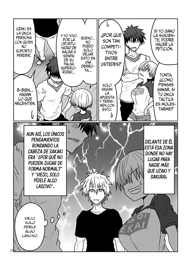 Uzaki-chan Wa Asobitai! capítulo 28 página 13