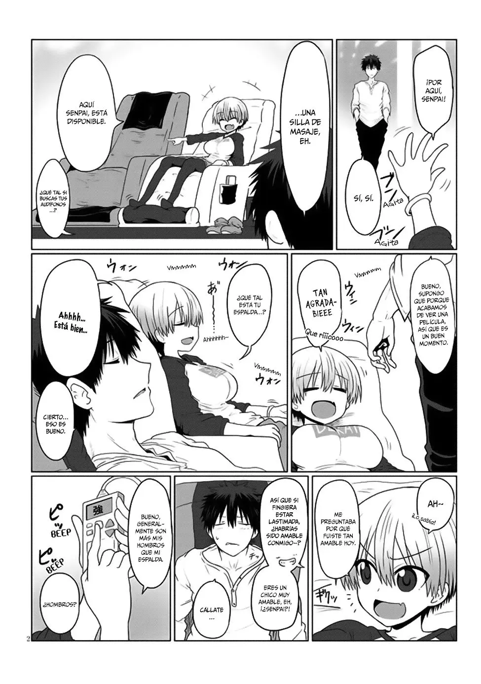 Uzaki-chan Wa Asobitai! capítulo 3 página 3