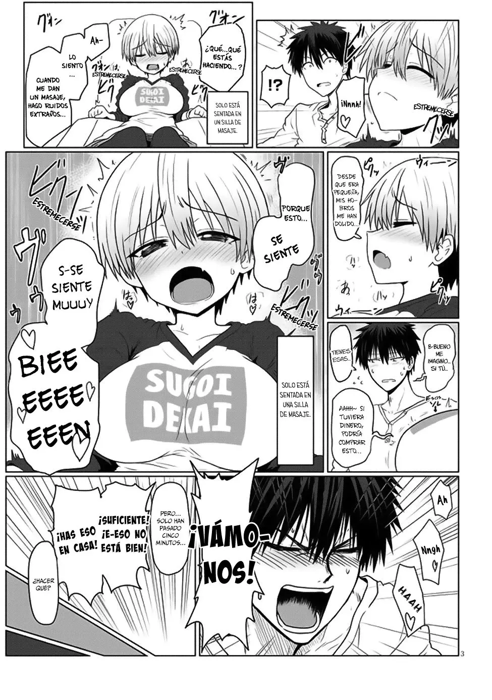 Uzaki-chan Wa Asobitai! capítulo 3 página 4