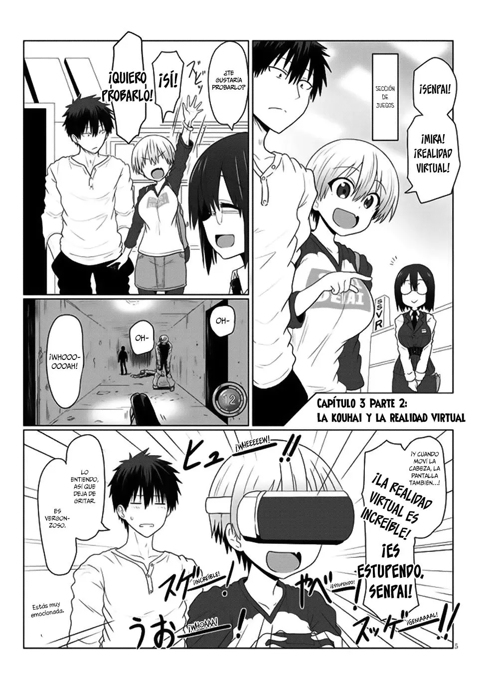 Uzaki-chan Wa Asobitai! capítulo 3 página 6
