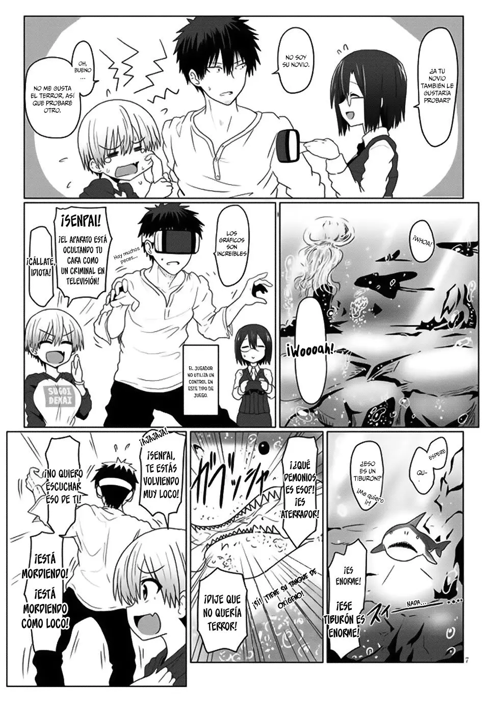 Uzaki-chan Wa Asobitai! capítulo 3 página 8