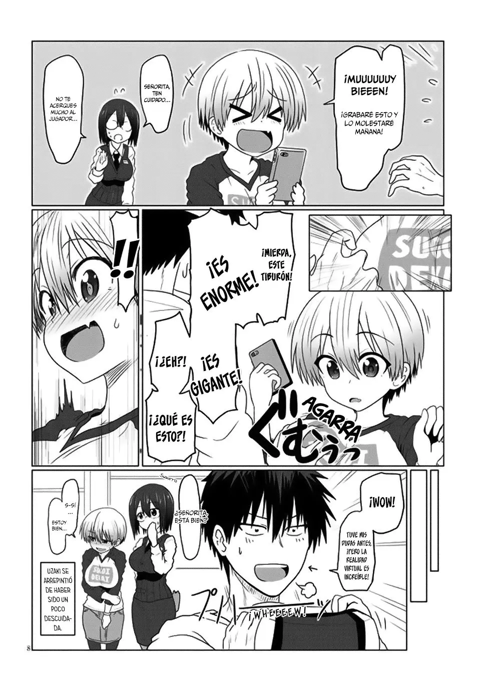 Uzaki-chan Wa Asobitai! capítulo 3 página 9