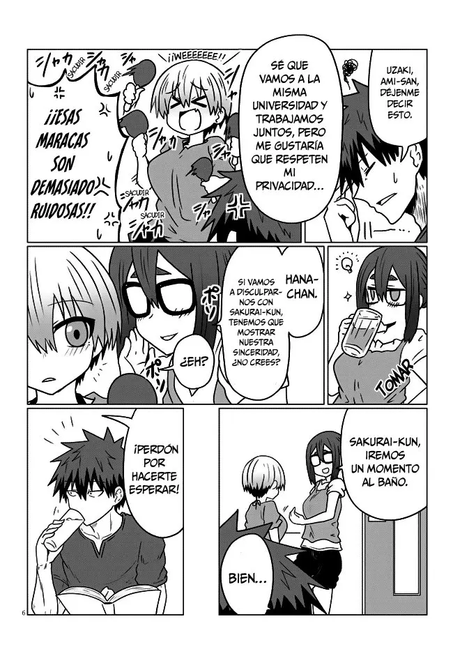 Uzaki-chan Wa Asobitai! capítulo 32 página 7