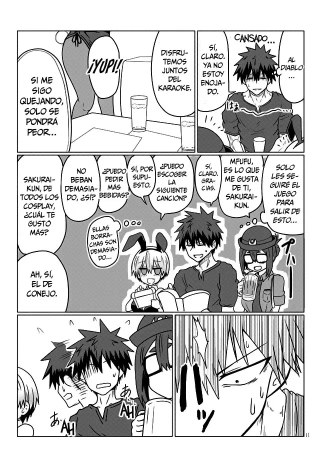 Uzaki-chan Wa Asobitai! capítulo 32 página 12
