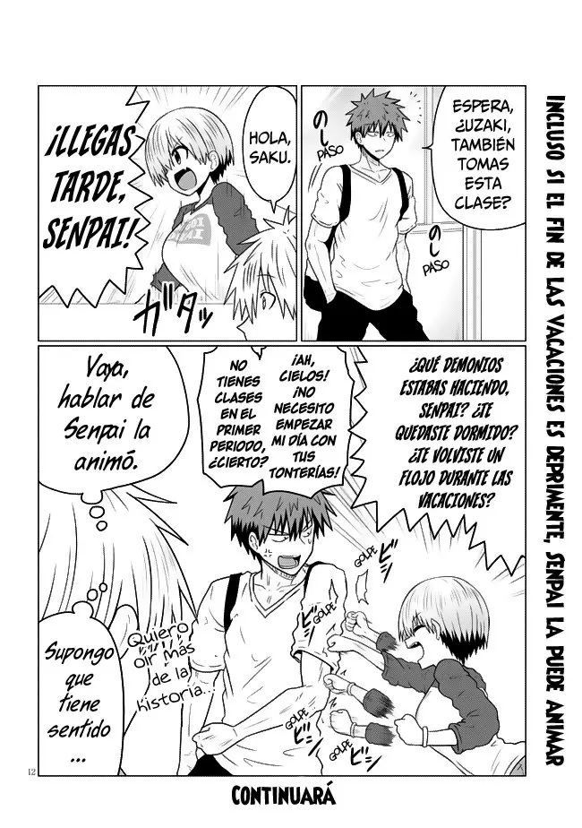 Uzaki-chan Wa Asobitai! capítulo 35 página 13