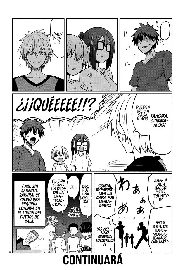Uzaki-chan Wa Asobitai! capítulo 36 página 17