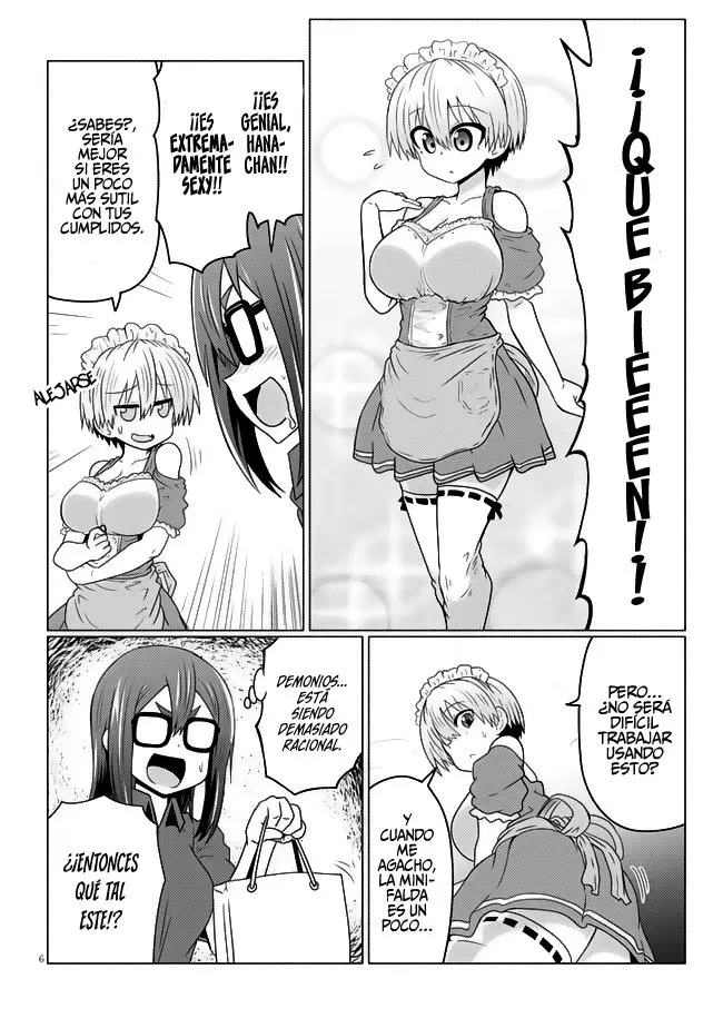Uzaki-chan Wa Asobitai! capítulo 37 página 7