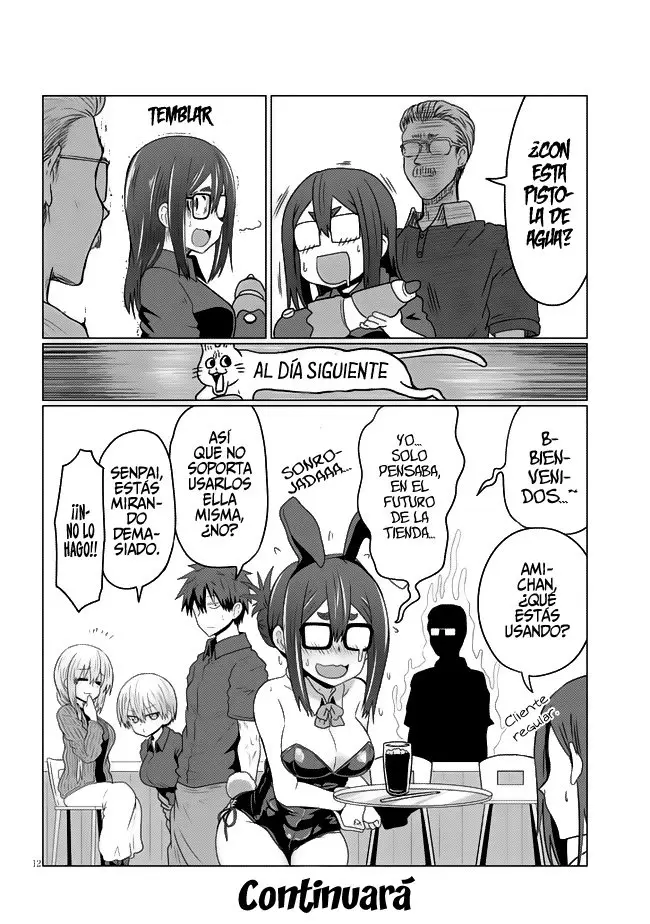 Uzaki-chan Wa Asobitai! capítulo 37 página 13
